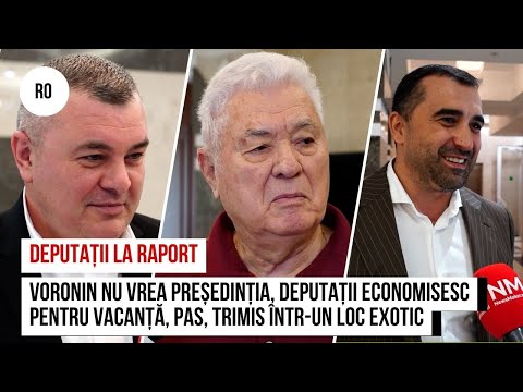 (VIDEO) Voronin nu vrea Președinția, deputații economisesc pentru vacanță, PAS, trimis într-un loc exotic/ Deputații la rapo - NewsMaker