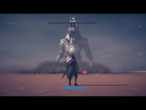 Taking down Anubis at level 38 with lower level gear