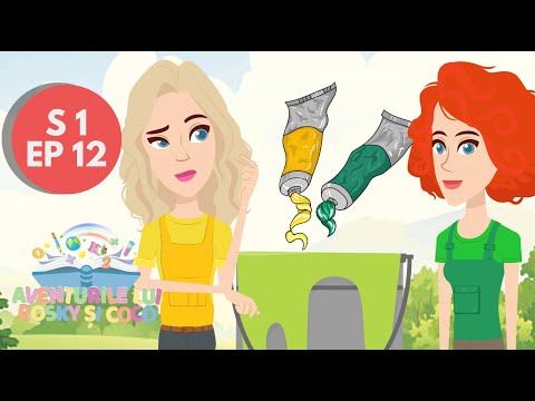 Rosky si Coco | ❗️❓ Stiati ca ❗️❓ | S.1 Ep. 12 - Culorile | Desene animate