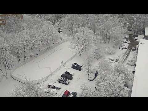 Зима с нашего балкона!!!