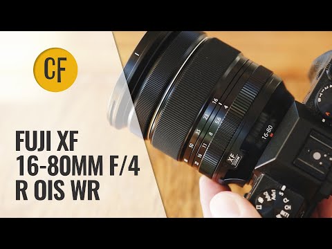 External Review Video BDa14vo36lQ for Fujifilm XF 16-80mm F4 R OIS WR APS-C Lens (2019)