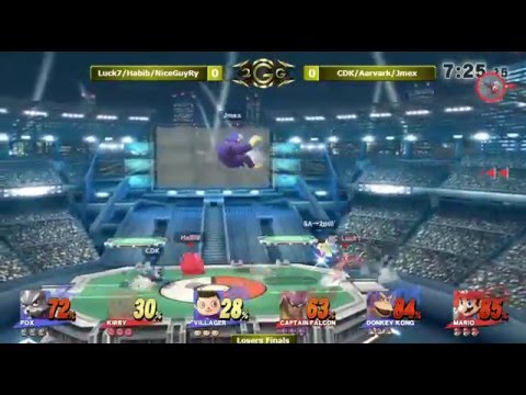 Peoples Champ - Luck7/Habib/NiceGuyRy (Red) Vs. CDK/Aarvark/Jmex (Blue) Losers Finals