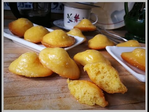 Madeleines de commercy (recette d'Alain ducasse)