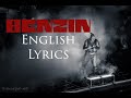 RAMMSTEIN "Benzin" English Lyrics HD