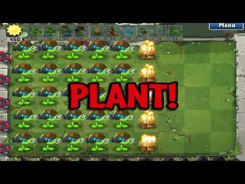 99 Gatling Pea vs 99 Gargantuar | PvZ Heroes mod by TL and Petrifying