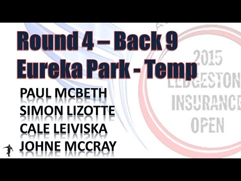The Disc Golf Guy - Vlog #325 - P McBeth S Lizotte C Leiviska J McCray Ledgestone R4B9