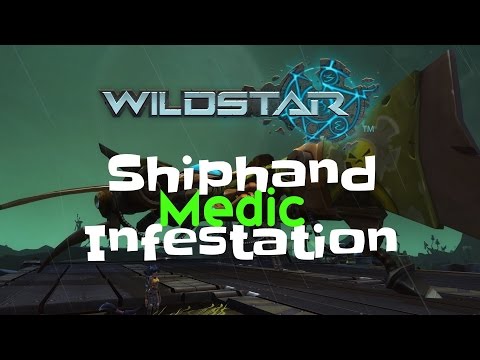 Wildstar PVE: Medic Healer Gameplay - Shiphand Infestation Level 20