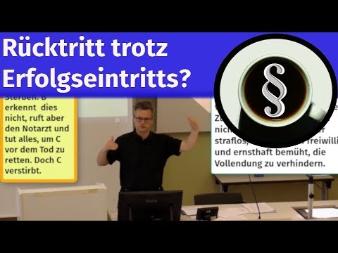 Rücktritt trotz Erfolgseintritts?