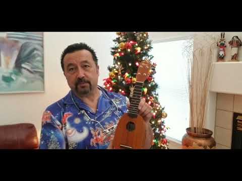 Mele Kalikimaka (R. Anderson) on a Ohana Pineapple Sopranissimo Uke and  Blue Kazoo