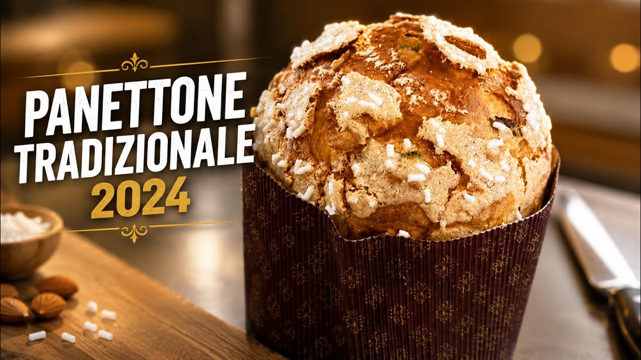 Panettone tradizionale 2024 ricetta completa con lievito madre o Licoli