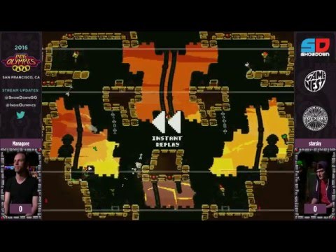 Indie Olympics 2016: Towerfall - Managore vs Starsky - Pools