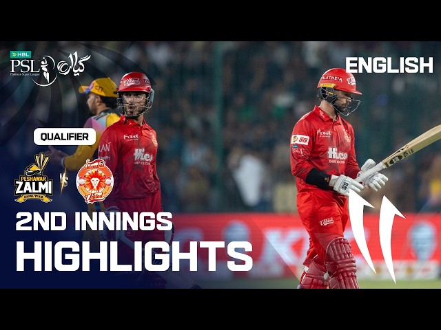 2nd Innings Highlights | Peshawar vs Islamabad | English | Qualifier | Match 41 | HBL PSL 11 | MZB1K