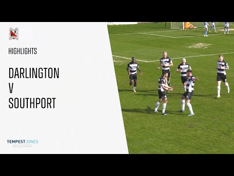 Highlights: Darlington v Southport