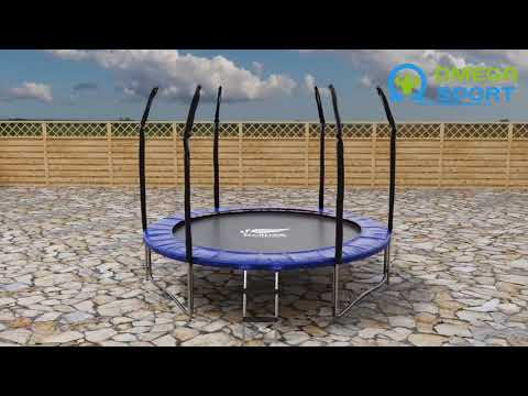 Видеообзор батута ECLIPSE SPACE TWIN 12 FT GREEN/ORANGE