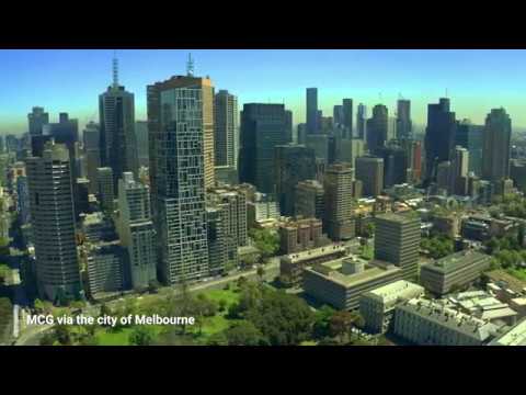 MCG & Fitzroy Gardens by Drone