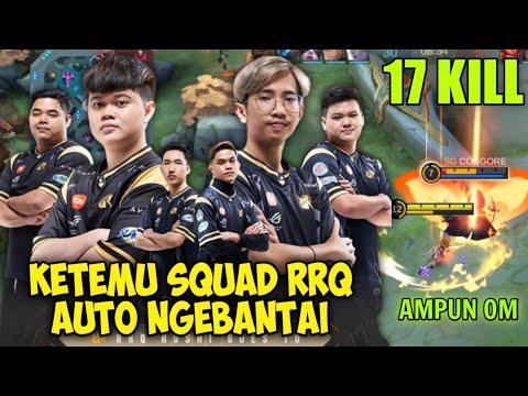 SATU TEAM SAMA ROSTER RRQ | FANNY 93% WINRATE S26 LANGSUNG NGEBANTAI MUSUH FEEDER - Mobile Legends