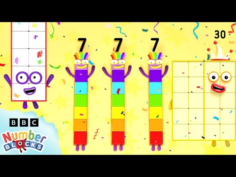 Blockstar Division Time! | Learn to Count | Maths for Kids | @Numberblocks