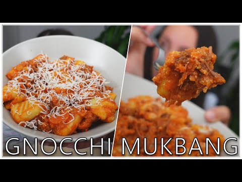 GNOCCHI CON SUGO DI BRACIOLE MUKBANG EATING SHOW ITA #72 | HO RIPRESO 2KG?