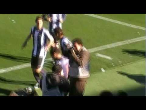 Primer Gol de Portillo (Hércules 2-Racing Santander 0)