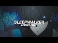 sleepwalker x death is no more (slowed + reverb) - akiaura, blessed mane [edit audio]