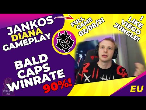 G2 Jankos Talks -  Bald CAPS Has 90% Winrate! | Akshan Looks Fun To Play |  I Like Viego Jungle !
