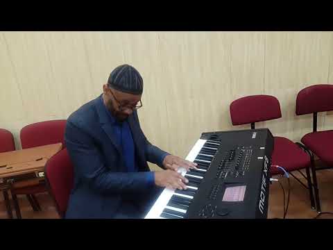 Meeting Mr. Kenny Garrett at rehearsal room with Yasek Manzano