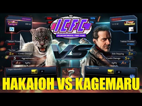 ICFC ASIA Fall 2022 - Tekken 7 Exhibition - Hakaioh (Armor King) vs Kagemaru (Negan)