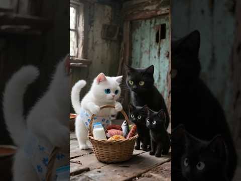 This angry kitten learns the true meaning of kindness. ❤️