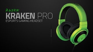 Video thumbnail for Razer 101 | Razer Kraken Pro - eSports Gaming Headset by R Λ Z Ξ R