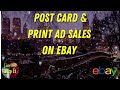 Post Cards And Old Ads On EBay How Are Ephemera Sales Doing