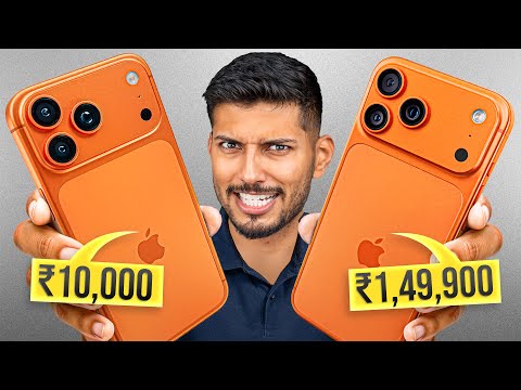 Fake Vs Real iPhone 17 Pro Max *₹10,000*