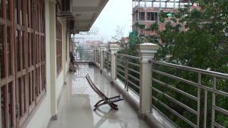 preview picture of video 'Phnom Penh River Front - Paragon Hotel Balcony View'
