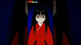 日本人形〜本棚がカカカッ〜 #shorts #anime #animation #妖怪