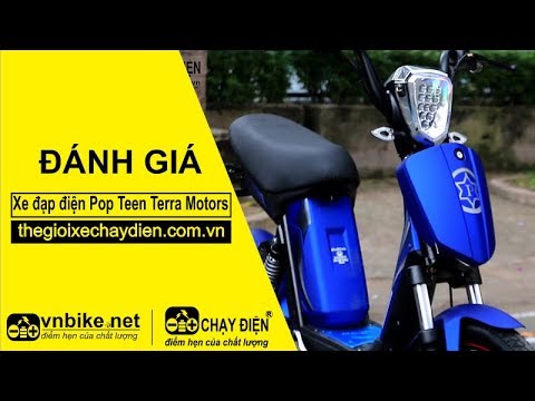 Đánh giá xe đạp điện Pop Teen Terra Motors