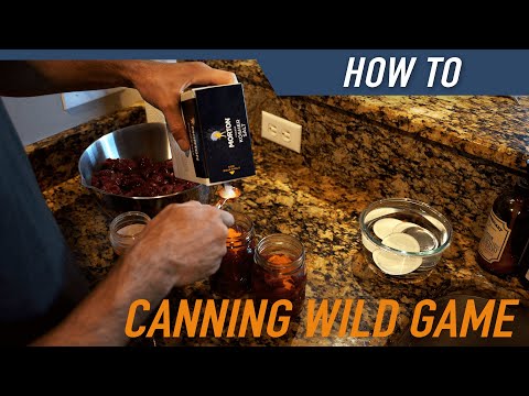 How to Can Bear Meat (AND OTHER WILD GAME)