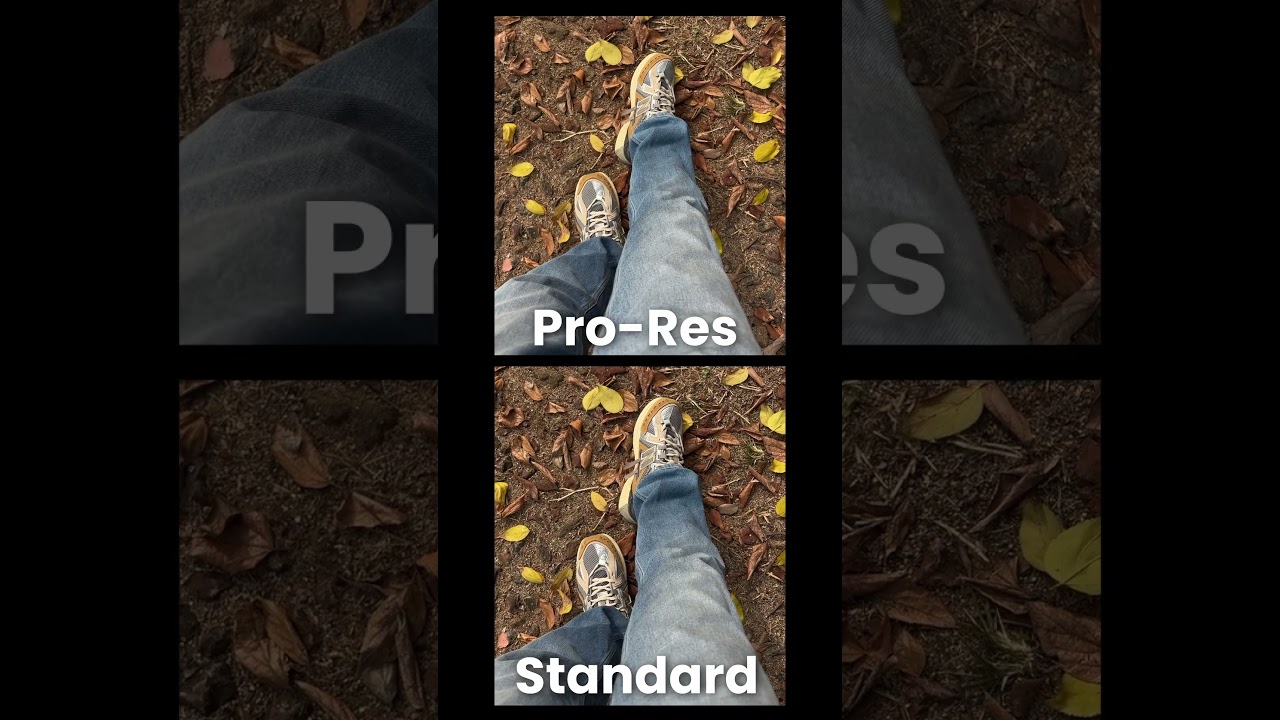 How to shoot Pro-res videos on iPhone 16 #prores