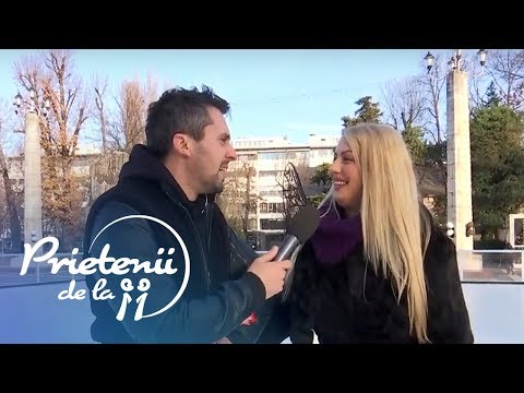 Ornela Pasăre îl scoate pe Marian Duță la patinoar