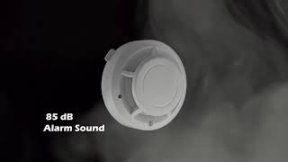 Independent Alarm Smoke Fire Sensitive Detector Home Security