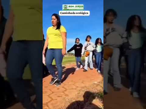 Ação Caminhada ecológica! #agrinho2026 #DimasNasser @SistemaFaeg #BomJardimdeGoias