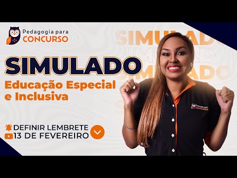 Simulado Educação Especial e Inclusiva / Fabiana Firmino