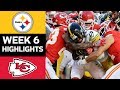 Steelers vs. Chiefs | NFL Week 6 Game Highlights