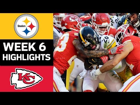 Steelers vs. Chiefs | NFL Week 6 Game Highlights