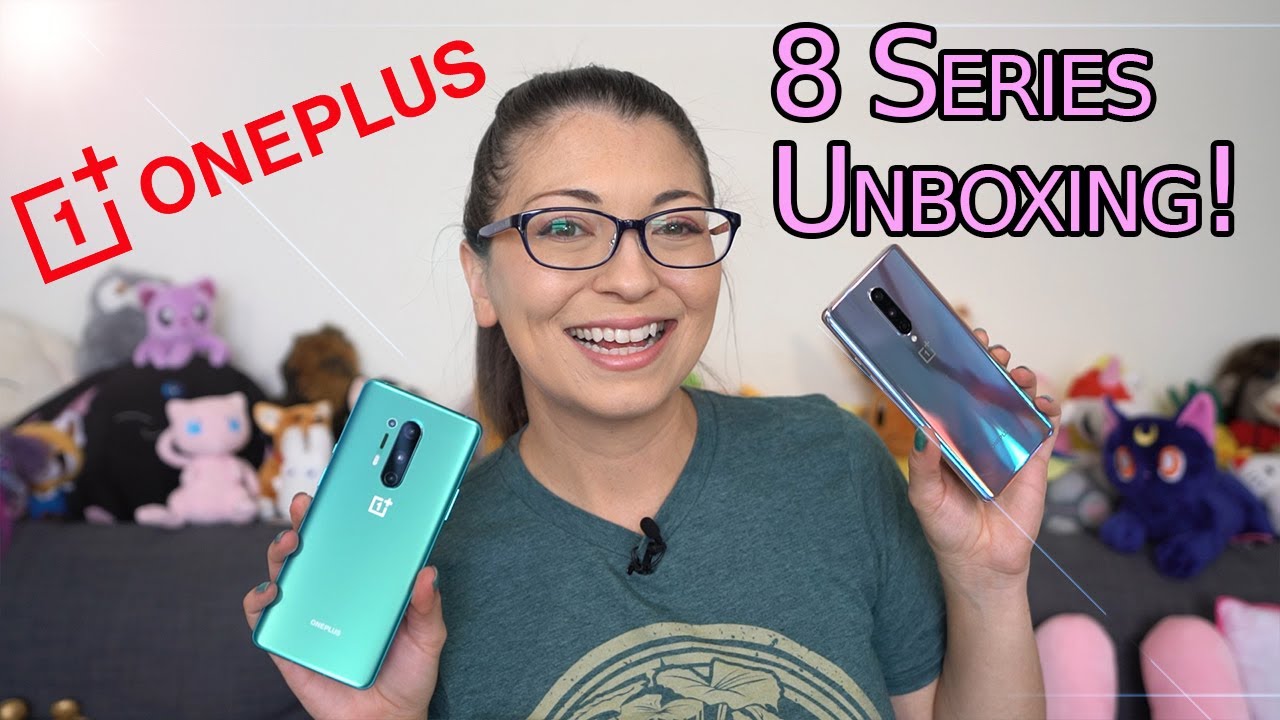ONEPLUS 8 AND 8 PRO UNBOXING! Interstellar Glow and Glacial Green First Impressions 🙌🙌🙌