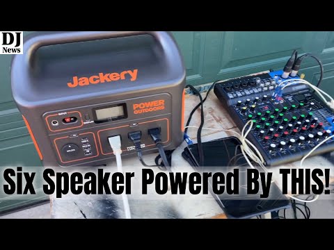 How Long Can A Jackery Explorer 880 (Home Depot Version) Power Four Subs and Two Top Speakers