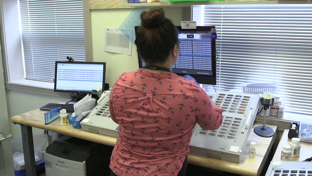 Compliance packaging at Tulalip Clinical Pharmacy