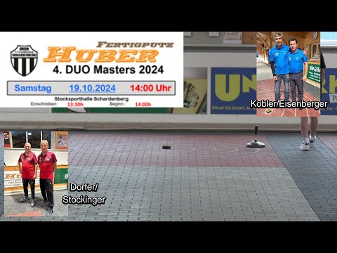 Huber Fertigputz Stocksport Duo Masters 2024  DorferStockinger gegen KoblerEisenberger