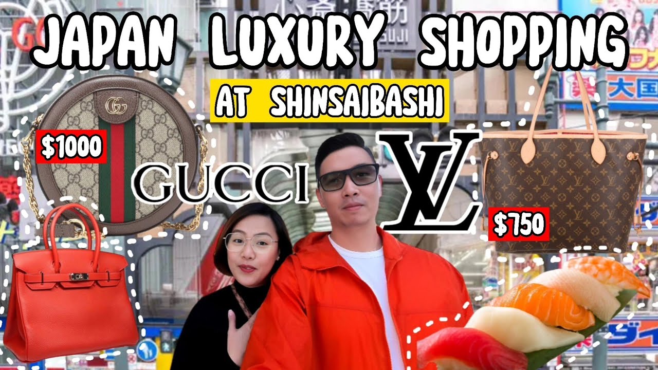 Embark on a virtual tour of the bustling Shinsaibashi Shopping Street!