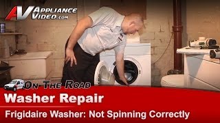 Frigidaire Washer Repair - Not Spinning Correctly - Rear Bearing