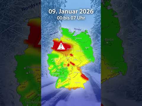 Bringt Tief "Elli" das Schneechaos? #Unwetter #Schnee #Elli