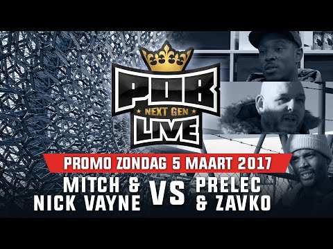 Mitch & Nick Vayne vs Prelec & Zavko - Vooruitblik (Promo) Punchoutbattles Live 5 Maart